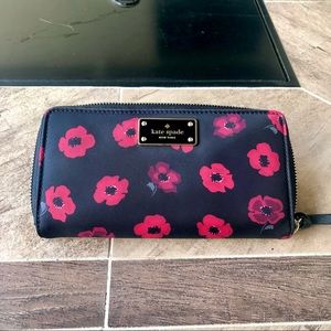 Black & Red Kate Spade Wallet